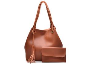 Bolsas Femininas Grande de Ombro com Necesser - Duarts