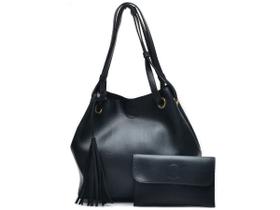 Bolsas femininas grande Estilo sacola de Ombro com Bolsinha extra - Duarts