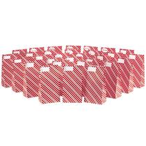 Bolsas Hallmark Party Favor 13x26x9 cm, listras vermelhas e brancas, 30 unidades Bolsas Hallmark Party Favor 13x26x9 cm, listras vermelhas e brancas, 30 unidades