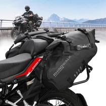 Bolsas Laterais para Moto Rhinowalk Impermeáveis 28L Par Bolsas Laterais para Moto Rhinowalk Impermeáveis 28L Par