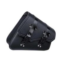Bolsas Laterais Universais De Couro PU Preto Para Motocicletas, Bolsa De Ferramentas, Pochete De