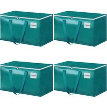 Bolsas móveis StorageRight Heavy Duty 93L verdes, pacote com 4 Bolsas móveis StorageRight Heavy Duty 93L verdes, pacote com 4