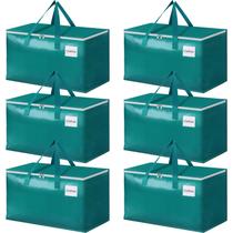 Bolsas móveis StorageRight Heavy Duty 93L verdes, pacote com 6 Bolsas móveis StorageRight Heavy Duty 93L verdes, pacote com 6