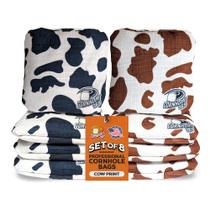 Bolsas para Cornhole Cornhole365 15x15 cm Estampa de Vaca Kit com 8 Bolsas para Cornhole Cornhole365 15x15 cm Estampa de Vaca Kit com 8