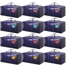 Bolsas para mudança RMOHRO 12 unidades XXL resistentes à umidade 74 x 36 x 33 cm Bolsas para mudança RMOHRO 12 unidades XXL resistentes à umidade 74 x 36 x 33 cm