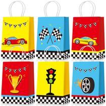 Bolsas Party Favor Bags Nezyo Race Car Theme 24 peças para crianças Bolsas Party Favor Bags Nezyo Race Car Theme 24 peças para crianças