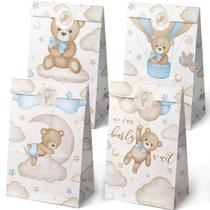 Bolsas Party Favor Bags Outego Teddy Bear Brown Baby Shower x24 Bolsas Party Favor Bags Outego Teddy Bear Brown Baby Shower x24