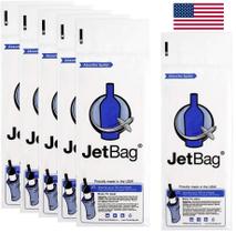 Bolsas Protetoras para Garrafas de Vinho para Viagem JetBag Absorventes - Kit com 6