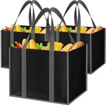 Bolsas Reutilizáveis para Compras SpaceWhisper 3 Unidades Dobráveis 35 L