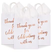 Bolsas Thank You Sparkle and Bash, pacote com 15, médias, 25x20x10cm Bolsas Thank You Sparkle and Bash, pacote com 15, médias, 25x20x10cm