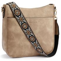 Bolsas tiracolo BOSTANTEN Trendy Vegan Leather Hobo Light Brown