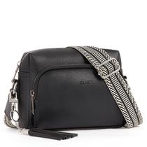 Bolsas tiracolo CLUCI Trendy Vegan Leather Femininas Pretas