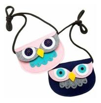 Bolsinha Bolsa Coruja Infantil Feltro