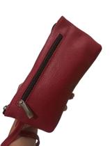 Bolsinha Carteira de Couro Necessaire Porta Documentos Fabricação Própria