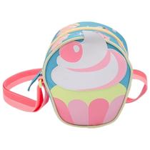 Bolsinha Confeitaria Mágica Azul Céu Ombro Infantil Puket