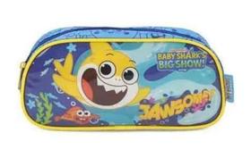 Bolsinha Escolar Luxcel Baby Shark Big Show Amarela
