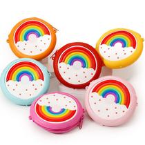 Bolsinha Infantil Arco-ìris Colorida Meninas Princesas Bolsinha Infantil Arco-ìris Colorida Meninas Princesas