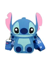 Bolsinha Infantil Lilo Stitch + Chaveiro Brinde Kit Presente