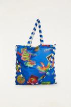 Bolsinha Me Leva Patch Rio Azul X Off 78327679 Original