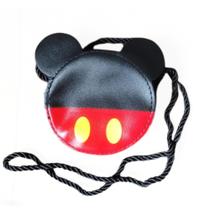 Bolsinha Minnie Mickey Infantil Bolsa De Ombro Transversal