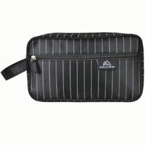 Bolsinha necessaire risca de giz preta - polo king