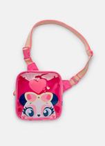 Bolsinha panda romantico rosa puket