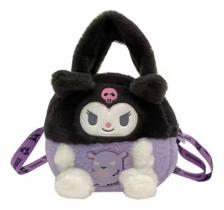 Bolsinha Pelúcia Mochila Diversos Modelos De Ombro