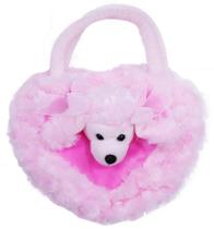Bolsinha Pelúcia Poodle JJSR9001 - Fofy Toys Bolsinha Pelúcia Poodle JJSR9001 - Fofy Toys
