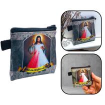 Bolsinha Porta Terço Jesus Misericordioso - FORNECEDOR 31