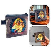 Bolsinha Porta Terço Mãe Rainha