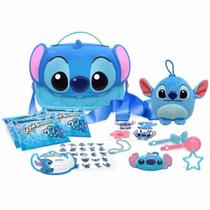 Bolsinha Stitch Com Pelúcia Glam Buddies e Acessórios Bolsinha Stitch Com Pelúcia Glam Buddies e Acessórios