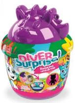 Bolsinha Unicornio mama e faz xixi com surpresas Diver