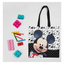Bolsinhas Lembrancinha Mickey Alça Preta 30 BOLSAS