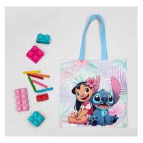 Bolsinhas Lembrancinha S Lilo E Stitch Floral 15 bolsas