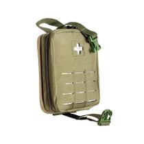 Bolso Aph Ifak Warfare Laser Cut Verde Com Plataforma Destacável