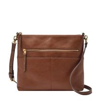 Bolso Cruzado de Cuero Fossil Fiona Marrón para Mujer Bolso Cruzado de Cuero Fossil Fiona Marrón para Mujer