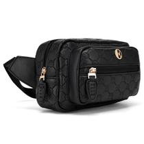 Bolso cruzado ELLE Compass de cuero vegano 1.6L Monograma