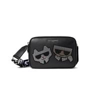 Bolso de Mano KARL LAGERFELD Maybelle Choupette Cruzado Negro