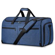 Bolso de Ropa Convertible Bukere para Trajes, Maletín de Viaje Azul 55L