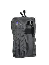 Bolso Modular Com Porta Lanterna Para Colete E Cinto Cinza