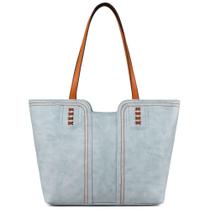Bolso Tote Oversized Montana West MWC-118BL Azul Bolso Tote Oversized Montana West MWC-118BL Azul