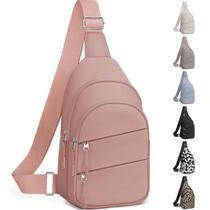 Bolso Tuwubi Bandolera Antirrobo Impermeable 3.2L Rosa