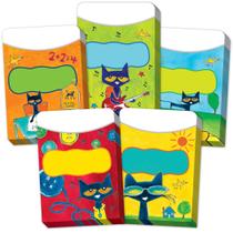 Bolsos de biblioteca, pacote múltiplo Edupress Pete The Cat, 35 unidades Bolsos de biblioteca, pacote múltiplo Edupress Pete The Cat, 35 unidades