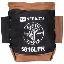 Bolt Bag Klein Tools 5816LFR em couro resistente a chamas reforçado Bolt Bag Klein Tools 5816LFR em couro resistente a chamas reforçado