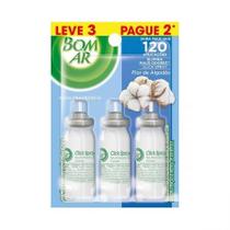 Bom Ar Air Wick Click Spray Flor de Algodão refil 12ml Leve 3 Pague 2 - Reckitt Bom Ar Air Wick Click Spray Flor de Algodão refil 12ml Leve 3 Pague 2 - Reckitt