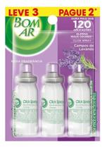 Bom Ar Click Spray Blister - Campos De Lavanda - Kit - 3 - 3