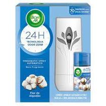 Bom ar fresh flor algodao aparelho+refil 250ml