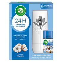 Bom Ar Freshmatic Flor De Algodão 250ml - APARELHO + REFIL