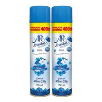 Bom Ar Gradavel Odorizador De Ambientes Aquamarine 400ml 2un