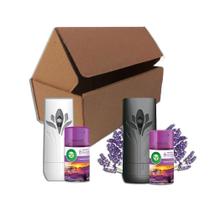 Bom Ar Spray Automático Campos de Lavanda Kit 4